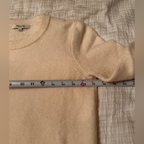 Madewell Wool Blend Colorblock Sweater - Size M - Picture 7 of 8